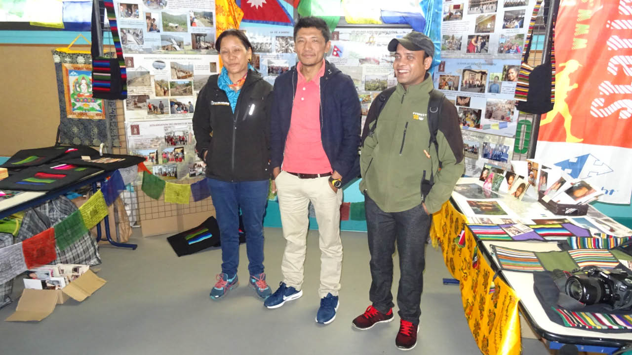 les népalais invités
