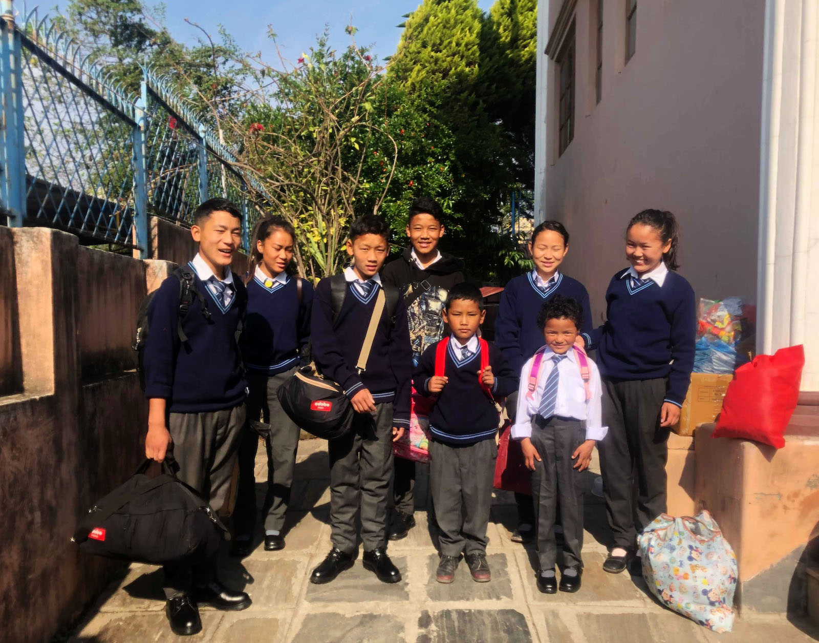 Enfants à la Namgyal School- 2019