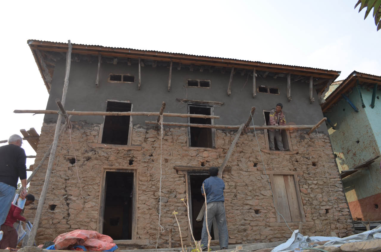Travaux de reconstruction à Magarsalu